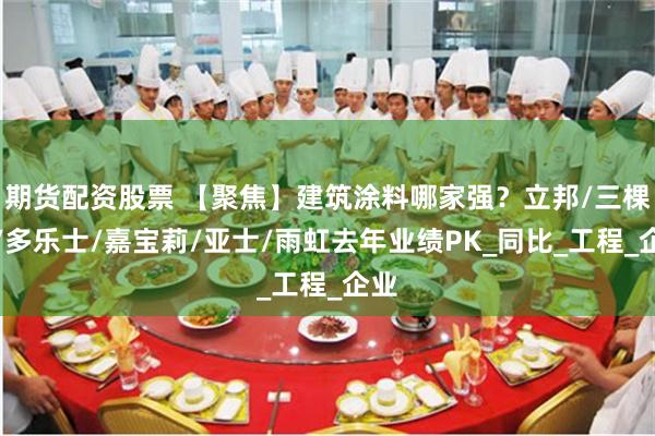 期货配资股票 【聚焦】建筑涂料哪家强？立邦/三棵树/多乐士/嘉宝莉/亚士/雨虹去年业绩PK_同比_工程_企业